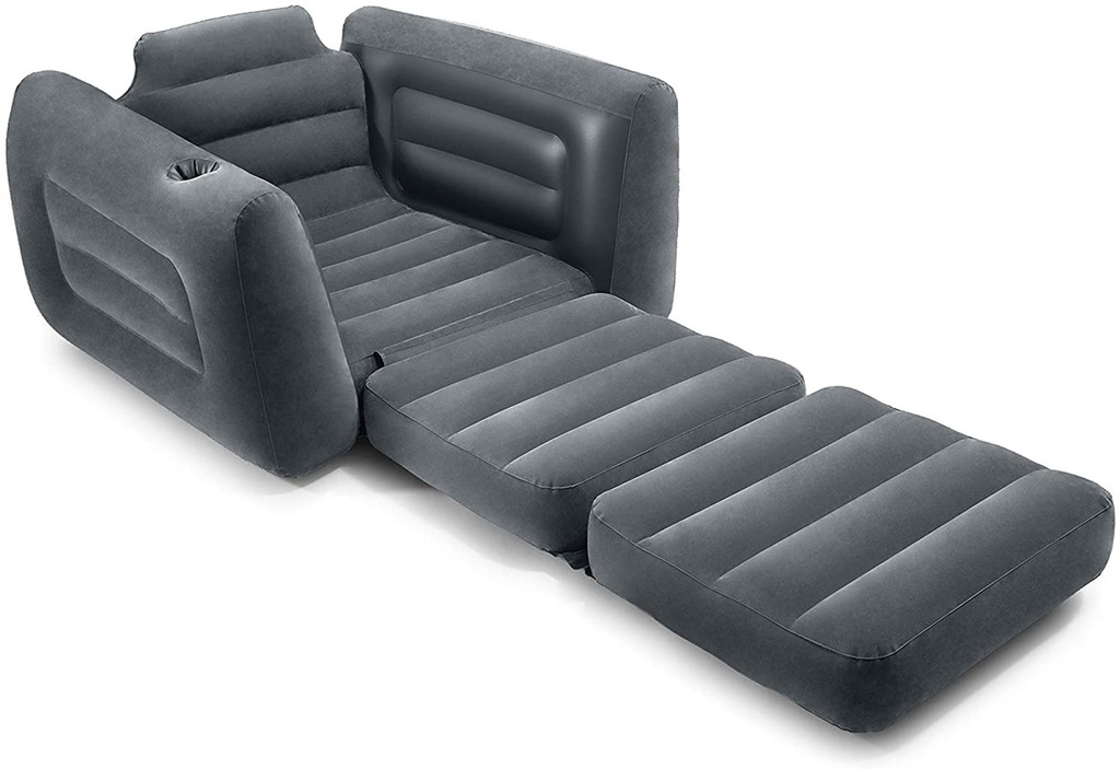 Intex Retractable Inflatable Sofa Chair with Mattress