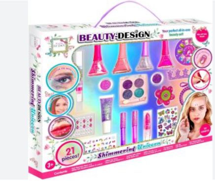 Lucky Beauty Unicorn Glitter Design Set