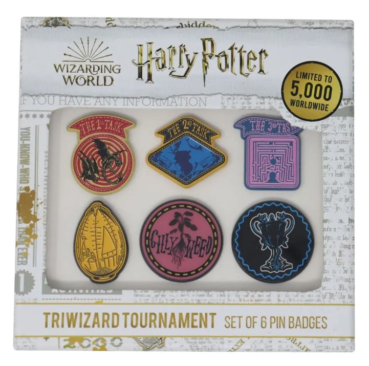 Harry Potter Pin Badge 6-Pack Triwizard Tournament Limited Edition