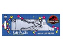 Jurassic Park Tin Sign T-Rex Schematic