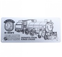 Harry Potter Tin Sign Hogwarts Express Schematic