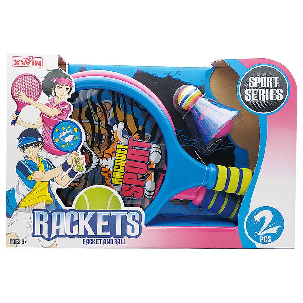 Badminton racket set for kids - 2 pieces