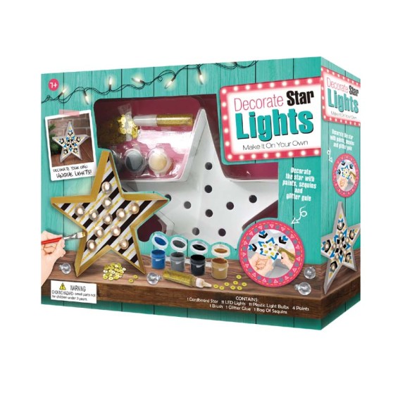 لوحة فنية مضيئة النجوم