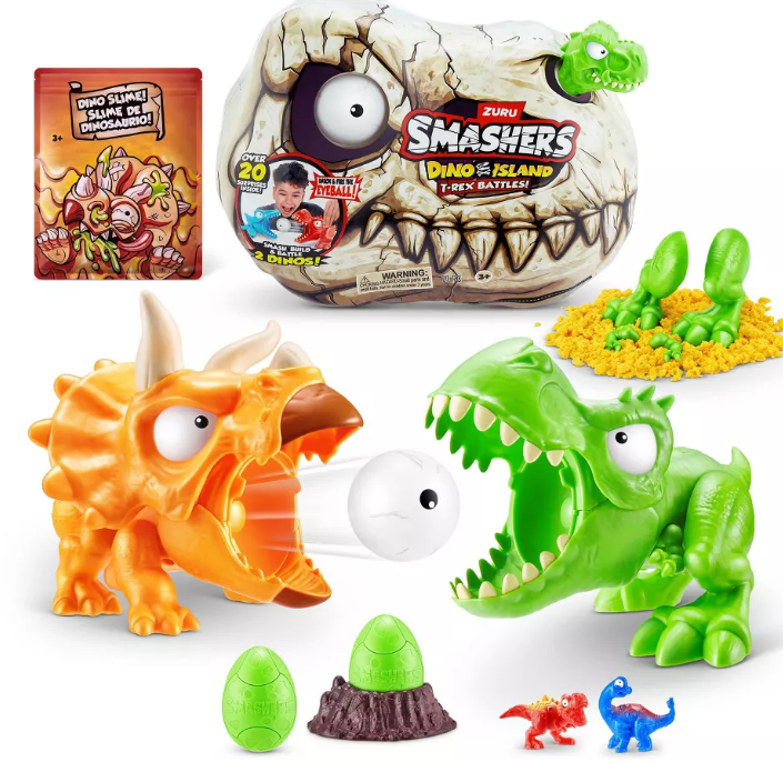 Zorro Smashers Dino Island T-Rex Battles Figure Set