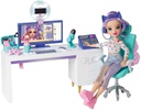 Broadcast Studio Playset with Saadi Doll
