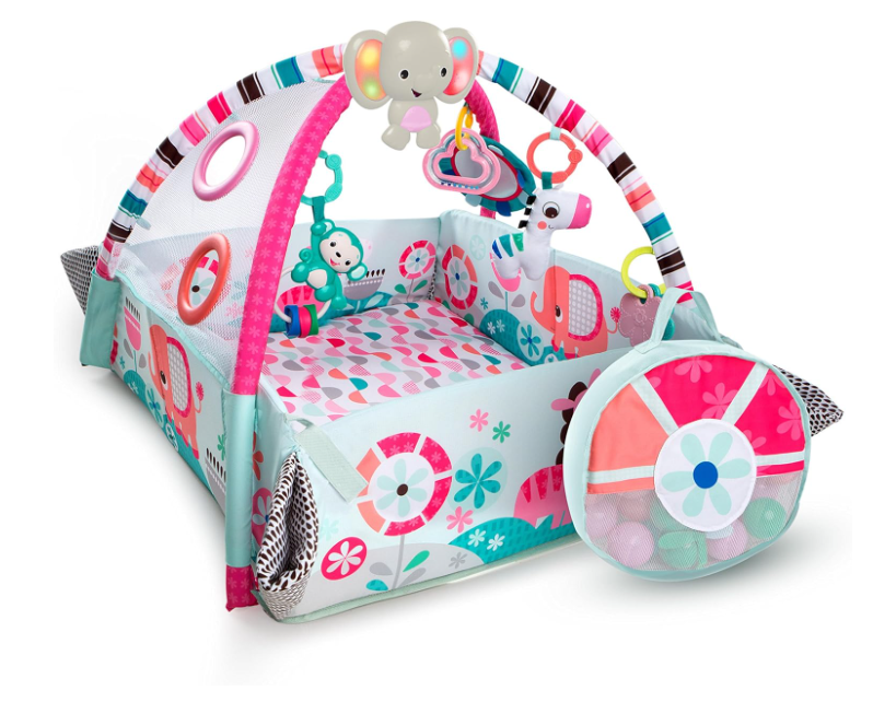 Bright Starts 5-in-1 Pink Gym