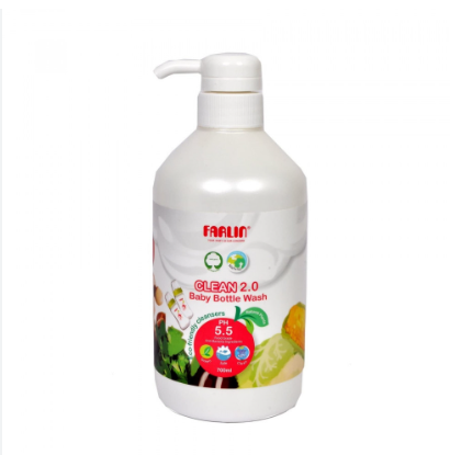 Farlin liquid wash for breastfeeding and baby supplies 700 ml