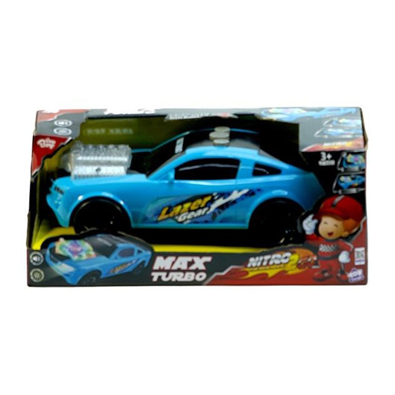Nitro To Go - Max Turbo car, blue color