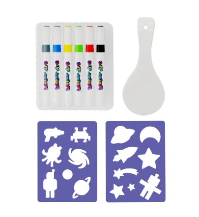 Water Art 6pk Themed asstd