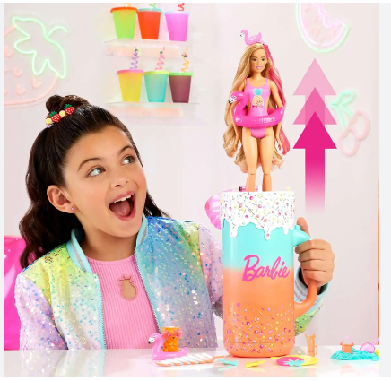 Barbie Baby Doll Fruit Series Background with 15 Surprises