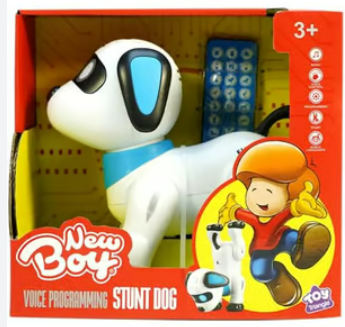 New Boy Voice Programming Acrobatic Dog Toy