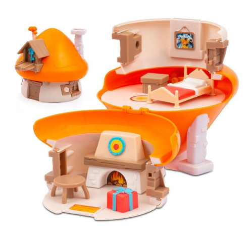 The Smurfs is a play set consisting of the house of the Magical Smurfs character