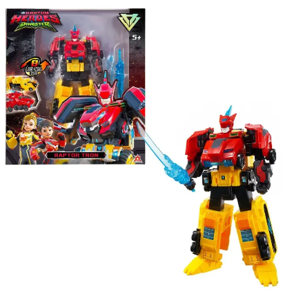 Dinoster Raptor Tron Transformer 2 in 1 Toy