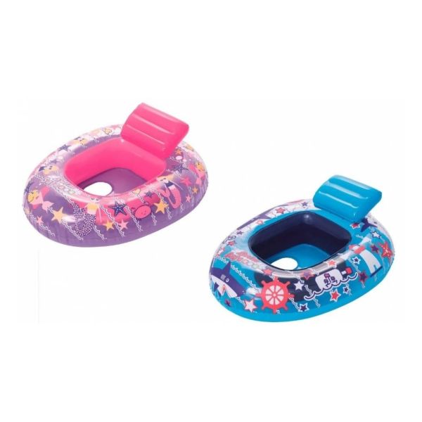 Water toy boat with stand, size 76 x 65 cm