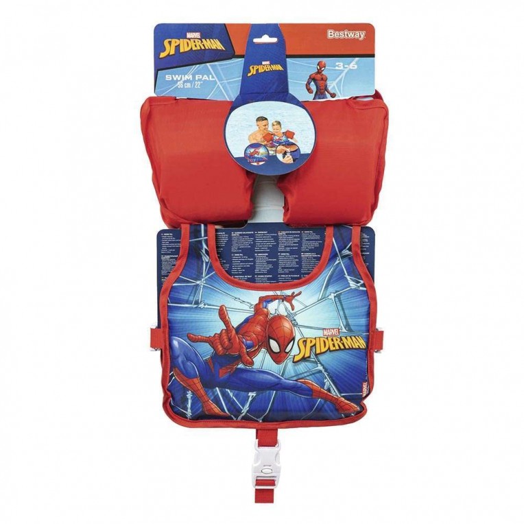 Swimming vest with Spider-Man arm from 3-6