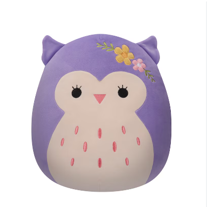 Squishmallows 12" Holly Purple Owl Doll