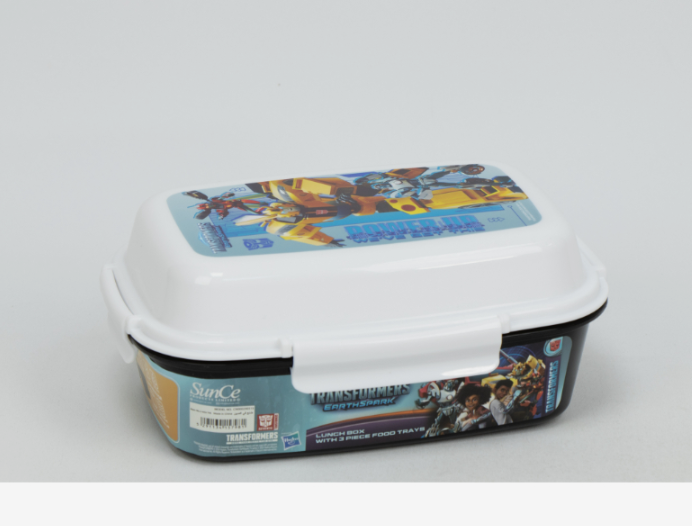Transformers lunch box 4 sections