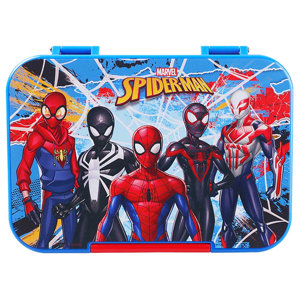 Spider-Man lunch box, 6 sections