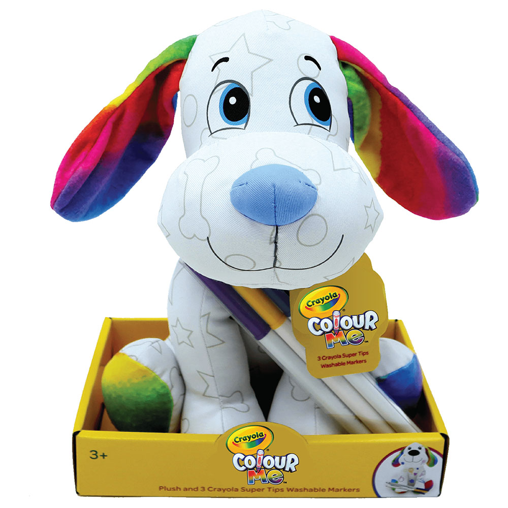 Crayola Colour Me Plush Puppy