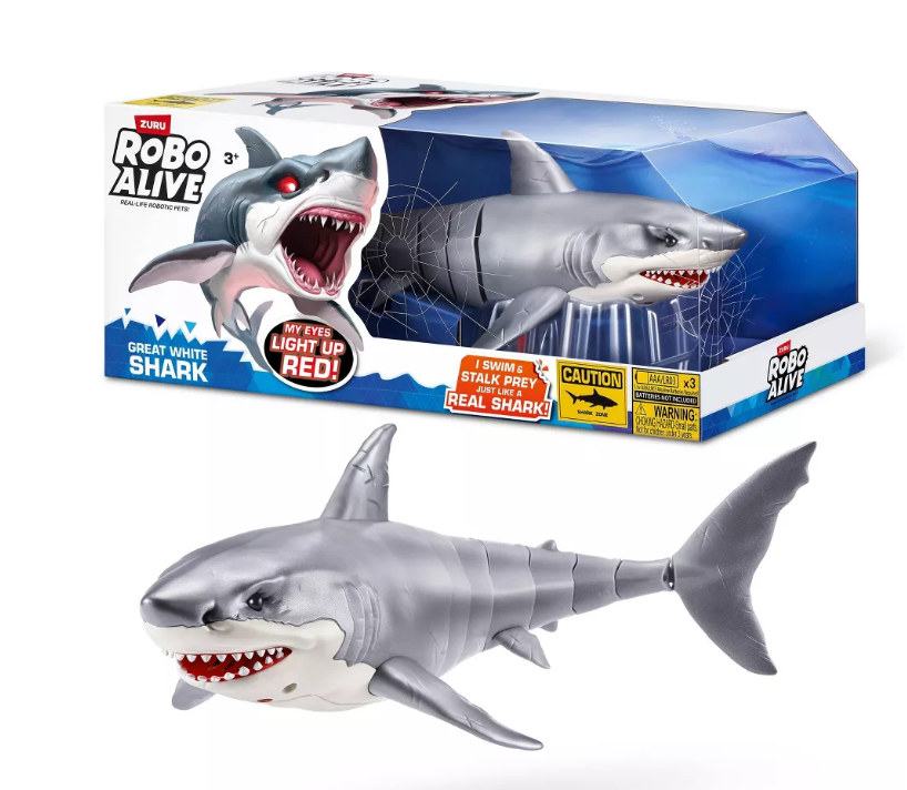 Great White Shark Robo Alive
