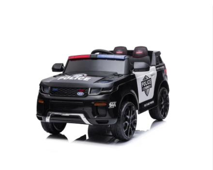 Children's electric police car with remote control