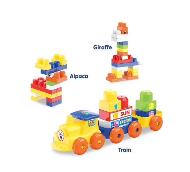Collectible building blocks - 80 pieces