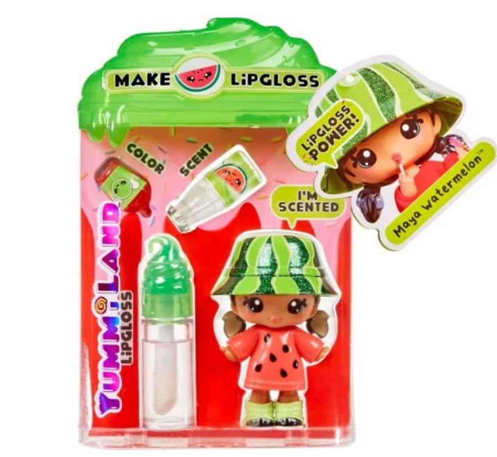 Deliland Pop Maya Watermelon Doll - Lip Gloss