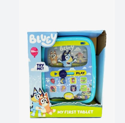 Bluey tablet game with sounds