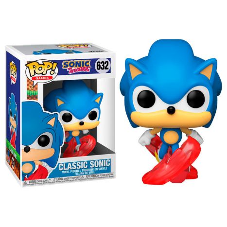 Funko Pop Games-632-Sonic the Hedgehog Classic