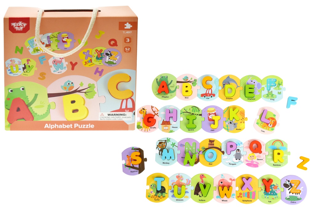 Toki Toy Alphabet Puzzle in a Box