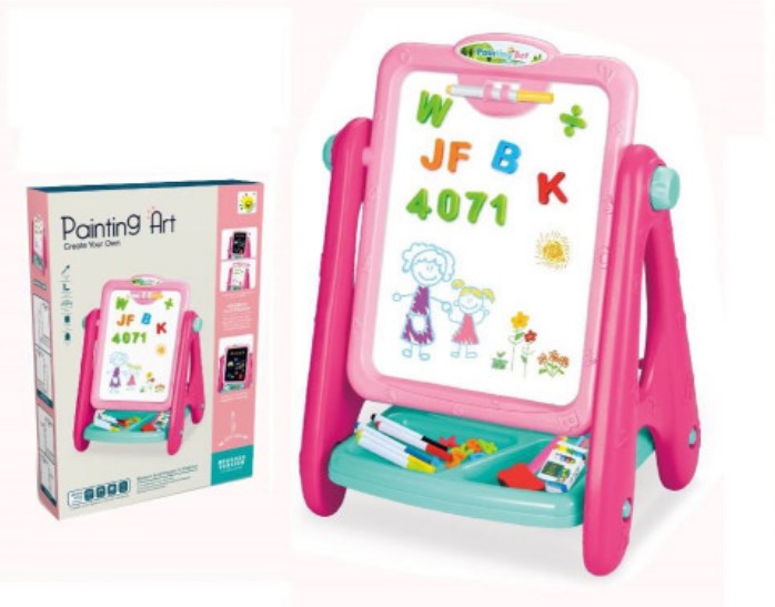 لوحة رسم 2 في 1 بالطباشير