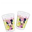 Plastic Cup With Minnie Mouse Printed, 8 Pieces, 200 ml