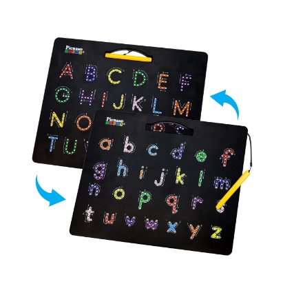 Picasso 2 in 1 Double Sided Magnetic Alphabet Board with ABC A-Z Alphabet Design