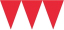 Party Decoration | Pennant Paper Banner | Red color