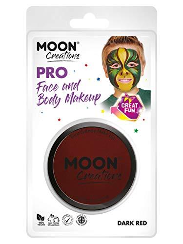 Pro Face Paint Cake Pots -  Dark Red( Clamshell) 