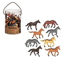 Terra by Patate 60 Pieces Horse Playset