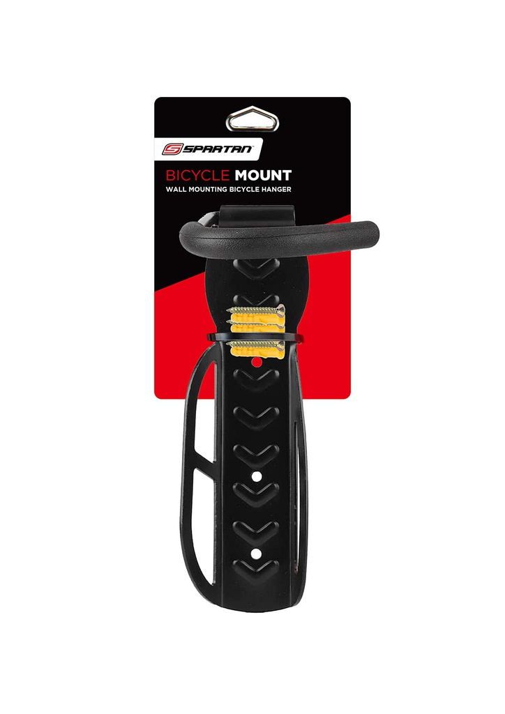 Spartan Unisex Adult SP-9043 Bicycle Mount Hanger, Black