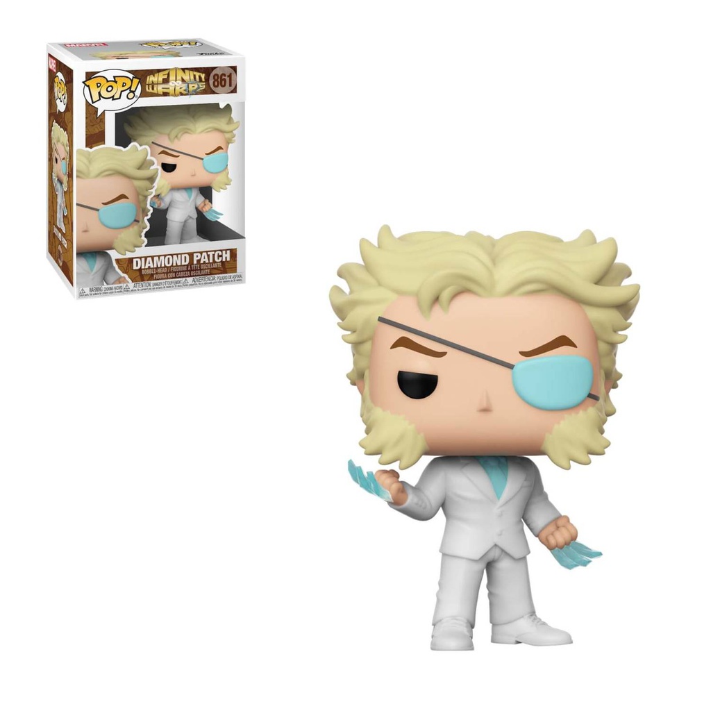 Funko Pop! Marvel: Infinity Warp-861 - Diamond Patch Vinyl Shape