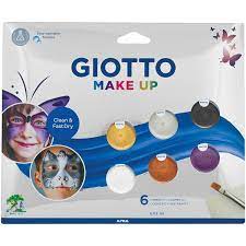 SET6X5ML FACEPAINT GIO MAKEUP METAL