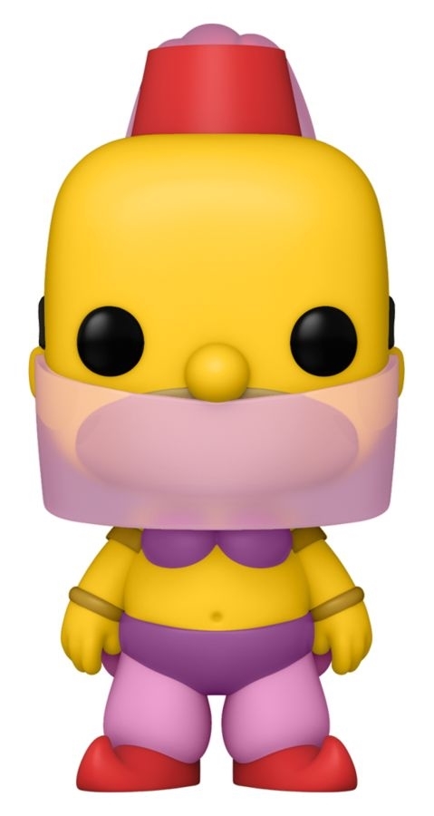 FUNKO POP -TELEVISION-1144-THE SIMPSONS -BELLY DANCER HOMER- LIMITED EDITION