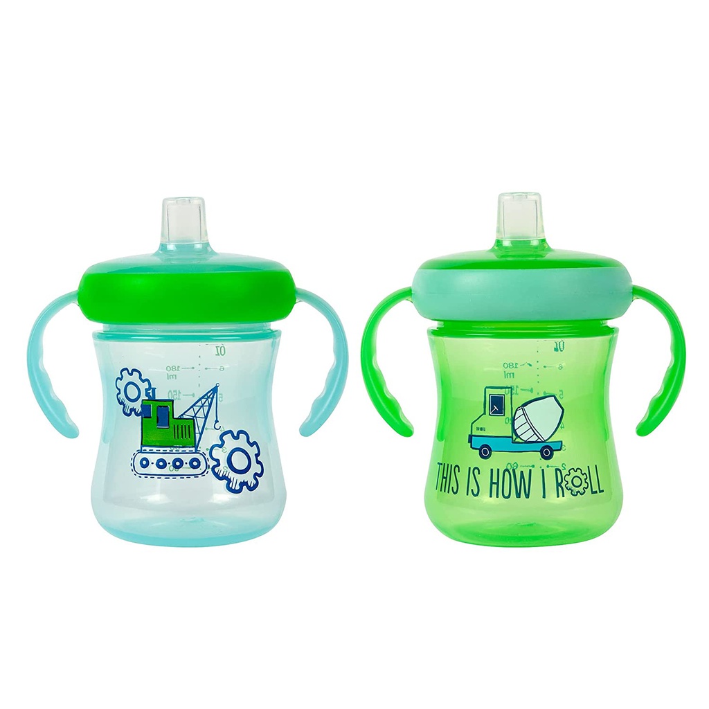 TFY Soft Spout Trainer Cup (Boy) 2Pk 7Oz