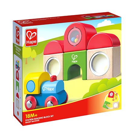 HAPE-bulb station building block set