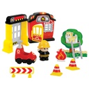 Fun fire station playset