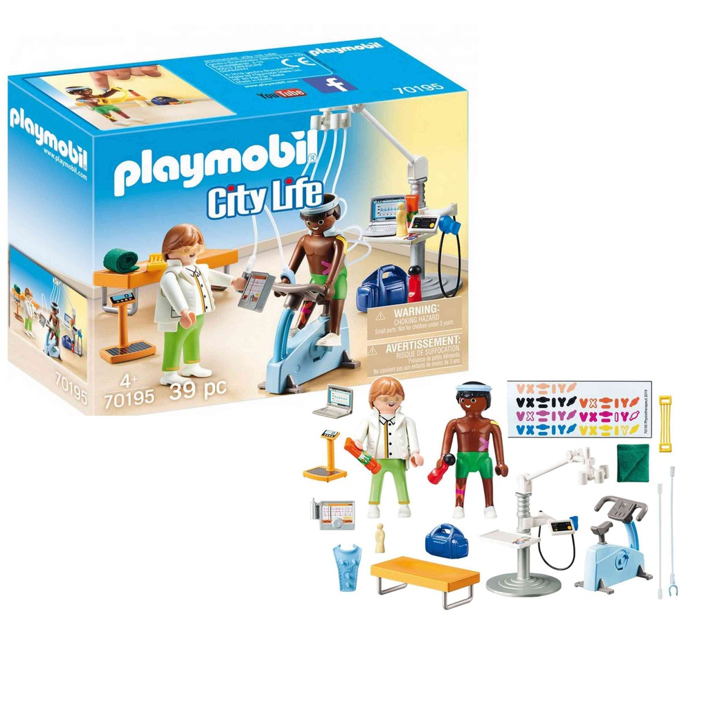 Playmobil  City Life Hospital Physical Therapist 