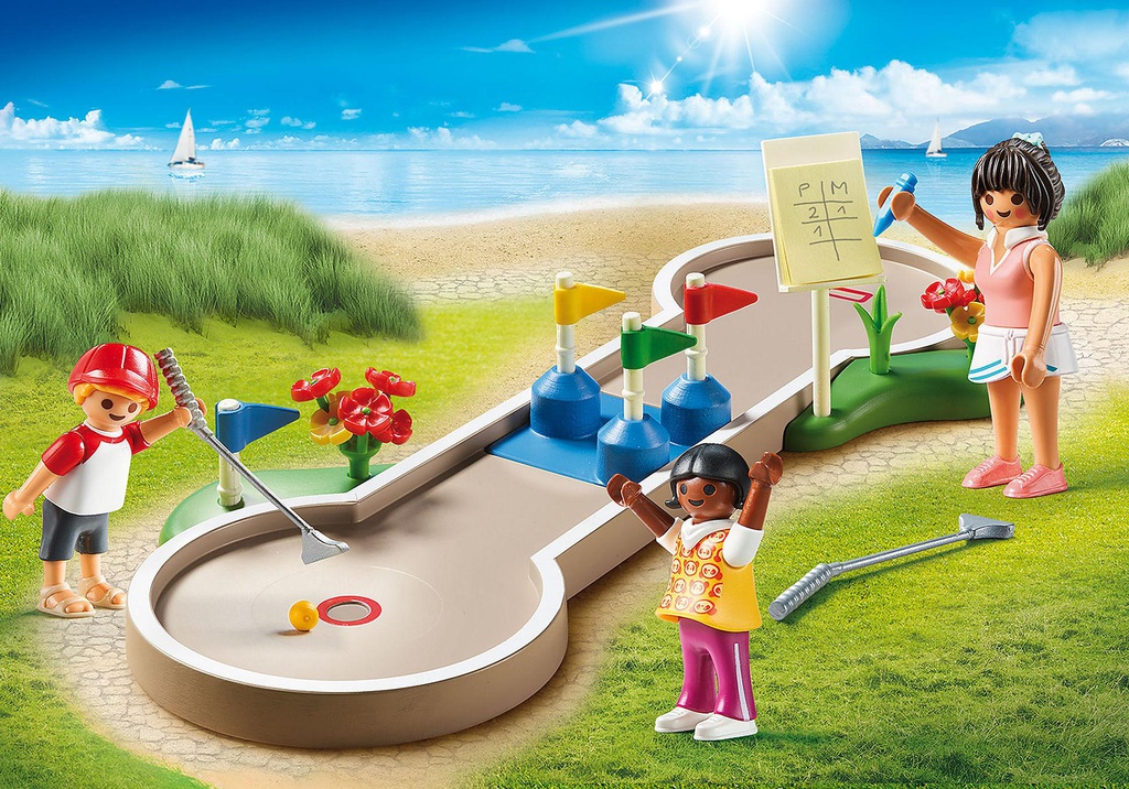 Playmobil family fun golf game