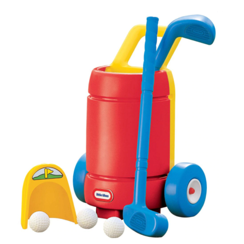 Little Tikes Easy Heat Toot Sports Golf Set + 3 Balls + 2 Paddles