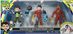 [76520] Ben 10 Evolution Figures - 3 Pieces