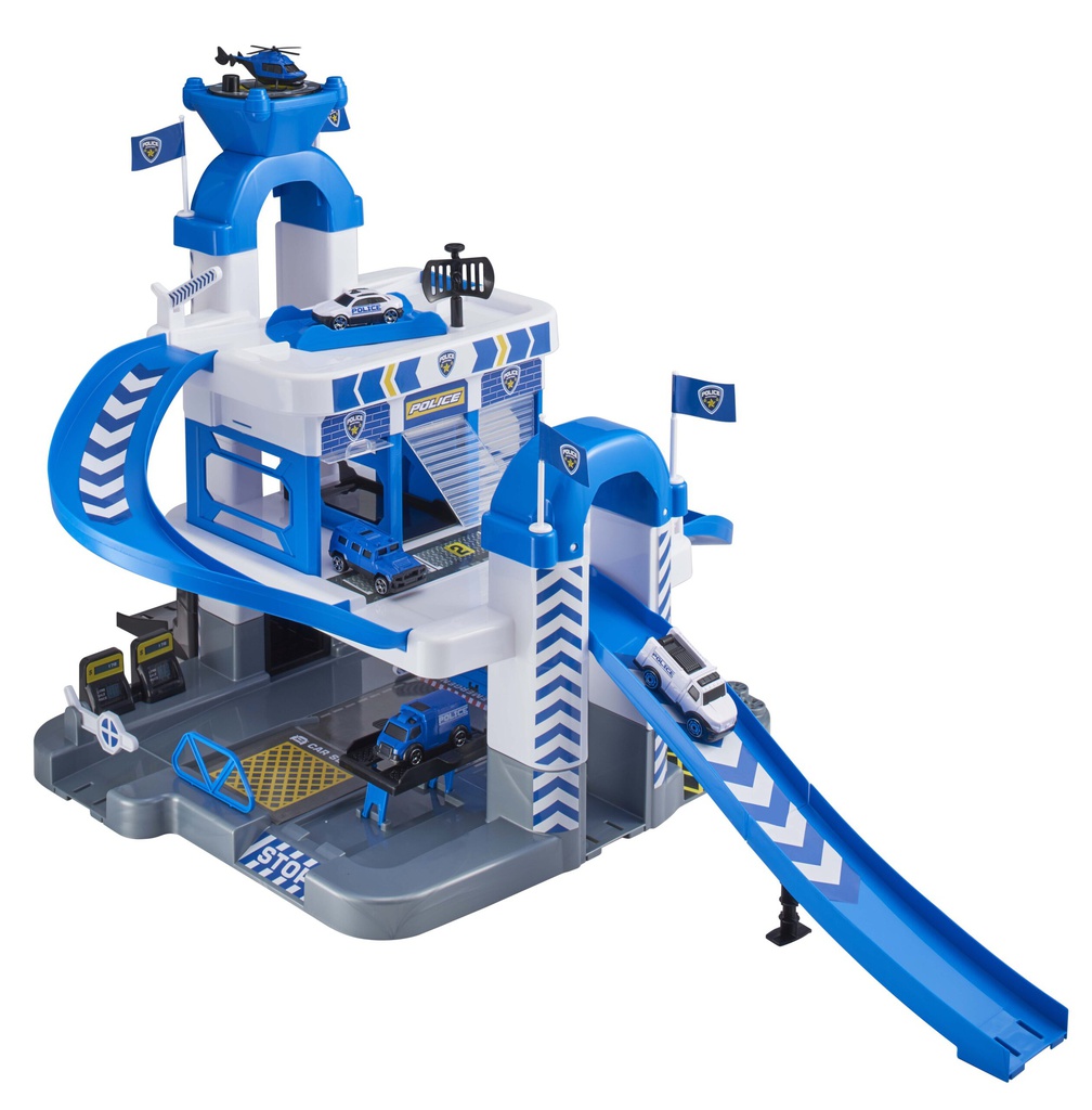 تيمسترز مركز شرطه مع السيارات