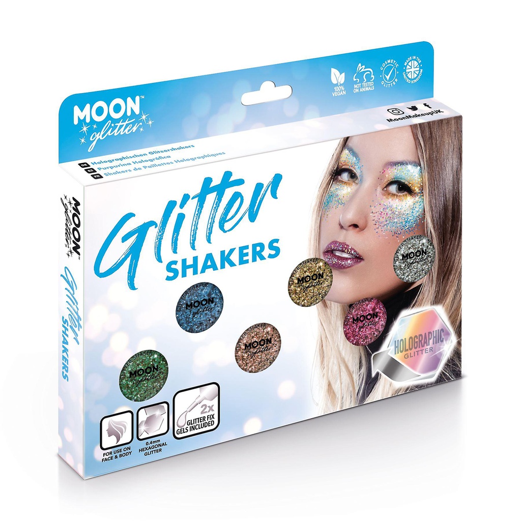 Holographic Glitter Shakers- Boxset