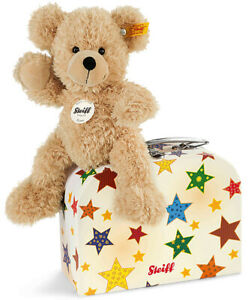funn teddy bear in suitcase, beige